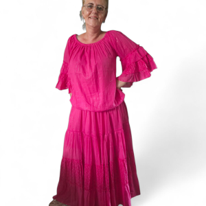 Spaans set fuchsia