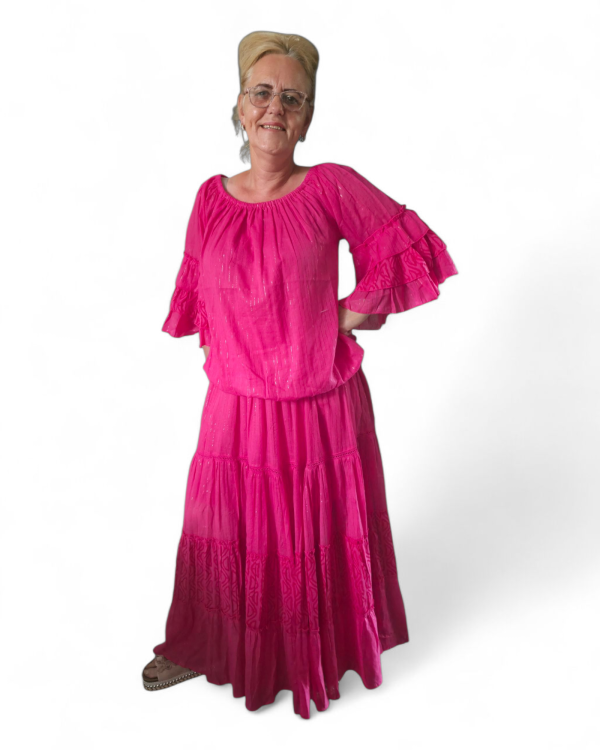 Spaans set fuchsia