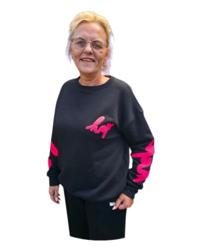 Trui Hey zwart vk Trui Hey zwart vk