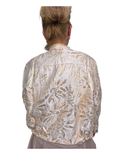 goudmetallic jasje ak