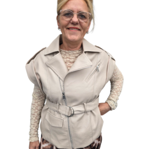 lederlook bodywarmer