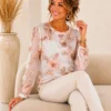 Top Met Gouden bloemTop Met Gouden bloem Top Met Gouden bloem