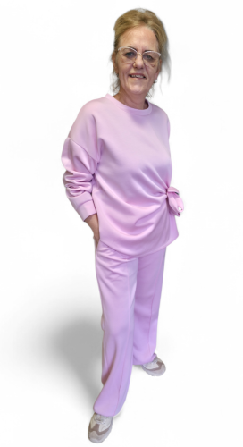 huispak met strik Roze huispak met strik Roze