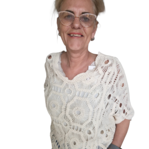 Witte Gehaakte Top Dames , Opengewerkt Motief 