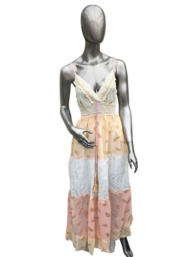 Ibiza Maxi-jurk met Kleurverloop Ibiza Maxi-jurk met Kleurverloop