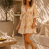 Ibiza jurkje camelkleur Ibiza jurkje camelkleur