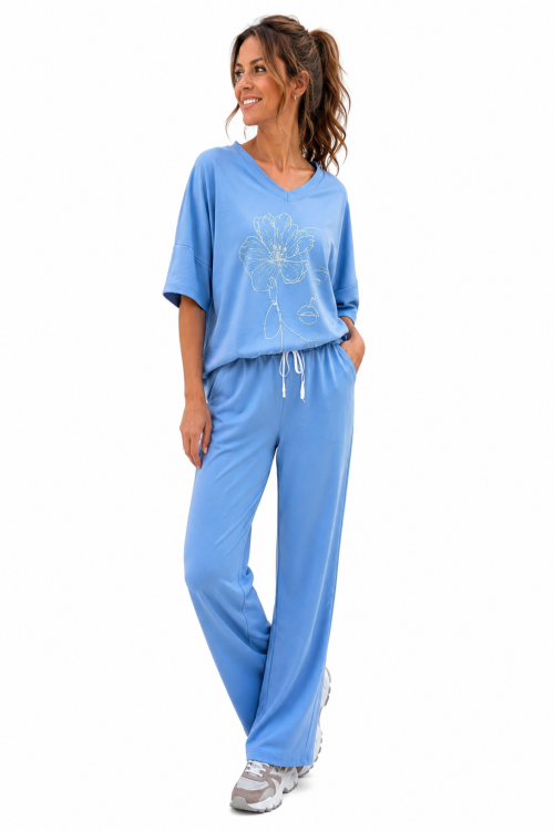 pak bloem blauw pak bloem blauw