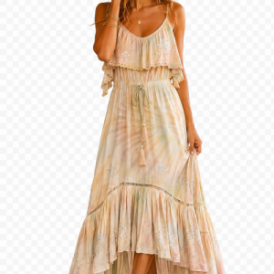 Ibiza jurk Camel Ibiza jurk Camel