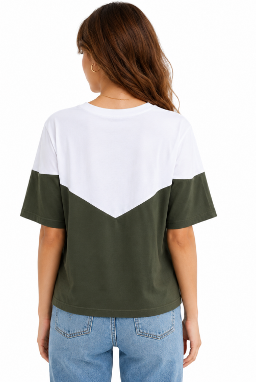 two-tone top two-tone top