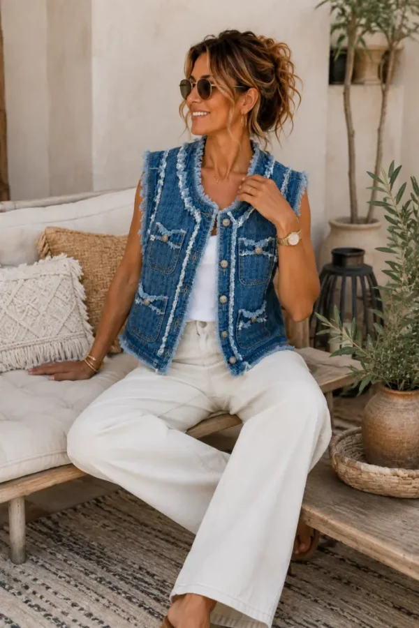 Denim Bodywarmer Denim Bodywarmer