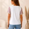 Trendy Top met Luxe Mouwen roze Trendy Top met Luxe Mouwen roze