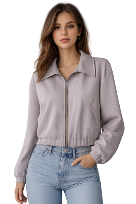 Zomers jasje Taupe Zomers jasje Taupe