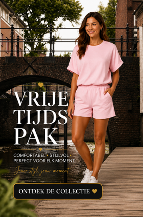 Banner vrije tijds pak