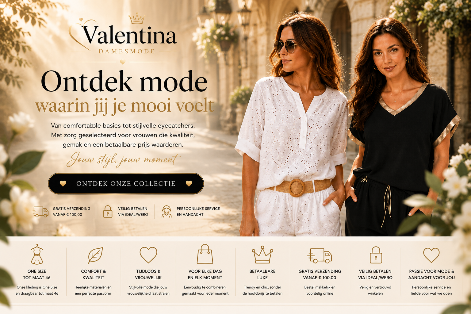 banner midden