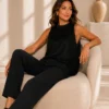 Top met Metallic Zilverdraad Top met Metallic Zilverdraad