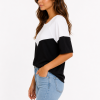 Two-Tone Top zwart Two-Tone Top zwart