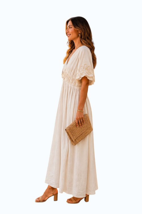 Ibiza Jurk Beige