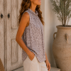 Elegante Top Licht Bruin Elegante Top Licht Bruin