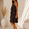 Ibiza Strokenjurk Bruin Ibiza Strokenjurk Bruin