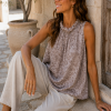 Elegante Top Licht Bruin Elegante Top Licht Bruin