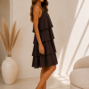 Ibiza Strokenjurk Bruin Ibiza Strokenjurk Bruin