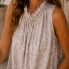 Elegante Taupe Top Elegante Taupe Top