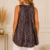 Elegante Donkerbruine Top Elegante Donkerbruine Top