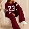 Bordeaux Comfy Set 23 zittend Bordeaux Comfy Set 23 zittend