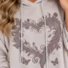 Hoody Heart Detail Hoody Heart Detail