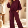 Bordeaux Dames Vrijetijdspak – One-Size | Valentina Bordeaux Dames Vrijetijdspak – One-Size | Valentina