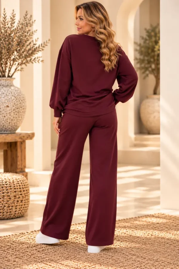 bad0cdd2-1805-434c-b762-50e15e341d3a Bordeaux Dames Vrijetijdspak – One-Size | Valentina